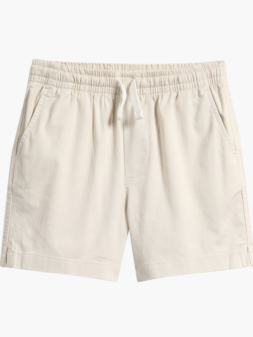 Vineyard Vines Kids’ Drawstring Stretch Twill Chino Shorts-Stone